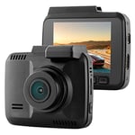 Enregistreur HD Driving Voiture DVR caméra 2,4 Pouces à écran LCD HD 2880 X 2160p 150 degrés Grand Angle de visionnement, détection de Mouvement de Soutien TF Carte G-Sensor WiFi GPS (Color : Black)