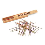 Cayro - Mikado - + 6 Ans - Maquette en Bois - Jeu De Société - Enfants Et Adultes - avec Boîte Et Couvercle Coulissant - Amusant Et Équilibre - 2 À 8 Joueurs