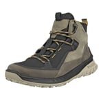 ECCO Men's Ultra Terrain Waterproof Mid Hiking Boot, Tarmac/Black, 5/5.5 UK