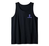 Irritable bowel syndrome IBS awareness periwinkle blue ribon Tank Top