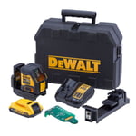 DEWALT DCLE34021D1 KRYSSLASER GRØNN 18V