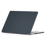 MacBook Air 13 M2/M3 (2022-2024) - Enkay - PC Plastdeksel m. Inngangsbeskytter og Tastaturdeksel - Svart
