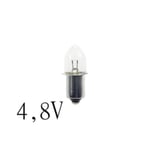 Ficklampslampa krypton P13,5 KPR113 750mA 4,8V