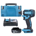 Makita DTD152 18V LXT Cordless Impact Driver With 1 x 5.0Ah Battery, Charger,...
