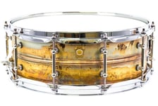 Ludwig Supraphonic Raw Brass 14" x 5" Snare Drum with Tube Lugs