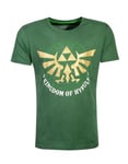 Difuzed Zelda Golden Hyrule T-shirt, XL