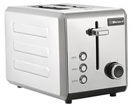 Belaco 2-Slice Toaster Wide Slots with Frozen, Cancel and Reheat Settings, Full Stainless-Steel Body, 810W