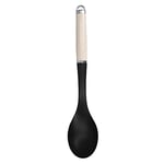 KitchenAid Basting Spoon, Stainless Steel, Durable and Easy to Clean, Almond Cream