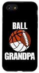 iPhone SE (2020) / 7 / 8 Ball Grandpa Funny Volleyball Football Basketball Grandpa Case
