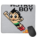 Astroboy Pixellated Character Customized Designs Non-Slip Rubber Base Gaming Mouse Pads for Mac,22cm×18cm， Pc, Computers. Ideal for Working Or Game