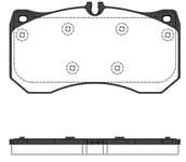 Bromsbelägg Remsa - Audi - Rs6, S6, S8, Rs7