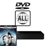 Panasonic Blu-ray Player DP-UB154EB-K MultiRegion for DVD inc Gattaca 4K UHD