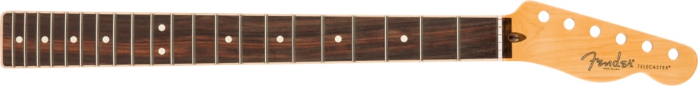 American Channel Bound Telecaster Neck 21 Med Jumbo Frets - Rosewood