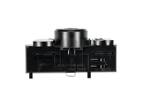 EUTRAC Multi adapter, 3 phases, black, EUTRAC Adapter för 3-fas skena svart färg