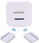 Koostone Wireless Magnetic Door Entry Sensor Alarm Chime, Door Open Alert for Sh