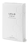 LELO Hex Condoms Re-Engineered - New Ultra Thin Condom for Extra Pleasure - Lig