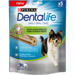 Dentalife Medium 4-pakning 115 g - Hund - Hundegodbiter & tyggebein - Dental tyggebein & tanntyggebein - Purina