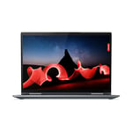 Lenovo ThinkPad X1 Yoga Intel® Core? i5 i5-1335U Hybride (2-en-1) 35,6 cm (14 ) Écran tactile WUXGA 16 Go LPDDR5-SDRAM 512 Go SSD Wi-Fi 6E (802.11ax) Windows 11 Pro Gris - Neuf