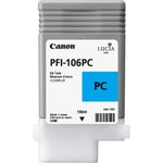 Original Canon PFI-106PC Photo Cyan Ink Cartridge (6625B001AA)