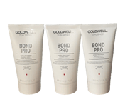 3 x Goldwell Dualsenses Bond Pro 60sec Treatment Mask 50ml Travel Size