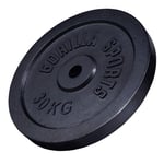 Gorilla Sports Viktskivor IRON Black - 0,5kg-30kg