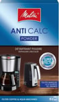 2 X MELITTA FILTER COFFEE MACHINE ANTI CALC  POWDER LIMESCALE REMOVER  6762482X2