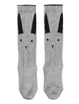 Sofia Cotton Knee Socks - 2 Pack Sockor Strumpor Grey Liewood