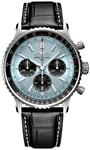 Breitling AB0138241C1P1 Navitimer B01 Chronograph 43 Blå/Læder Ø43 mm