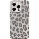 OtterBox Coque pour iPhone 15 Pro (Uniquement) Symmetry Series – Wildcat (Gris), se clipse sur MagSafe, Ultra élégante, Bords surélevés pour protéger l'appareil Photo et l'écran