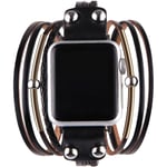Leather Braceket Band Strap for Apple iWatch Series 8 7 6 5 4 3 SE Ultra 41/45mm