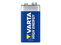 Varta High Energy - Batteri 20 X 9V - Alkaliskt