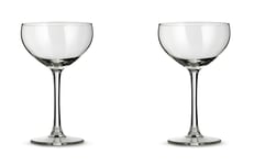 Habitat Portofino Set of 2 Champagne Coupe Glasses