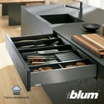 Blum - LegraBox m Pure Kit Tiroir Ind. Extraction Totale 500 mm Blanc Tob - Blanc