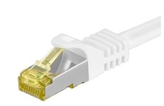 Cat 7 S/FTP LSZH Netværkskabel - Hvid - 50 m