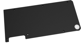 EK-Quantum Vector TUF RTX 3080/3090 D-RGB Backplate - Black