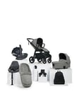 Mamas & Papas Ocarro Flint Complete Kit (Inc Pushchair, Carrycot, Adaptors, Cupholder, Bag, Footmuff, Cloud T & Isofix Base), One Colour