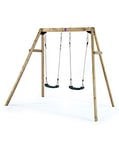 Plum Wooden Double Swing