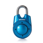 Blå Master Lock riktningslås skåp gymhänglås