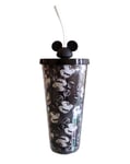 Travel Mug New, Disney Store Mickey Mouse Straw Tumbler, Travel Cup