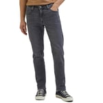 Lee Daren Fly Regular Straight Fit Jeans Grå 34 / 32 Man