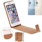 For Huawei P60 Pro cork cover case bag flipstyle protection walletcase