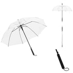 Parasoll & paraplyer - Living Paraply genomskinligt 100cm