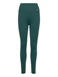 Ribbed Seamless Tights Green Aim´n
