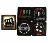 OFFICIAL THE DOORS CLASSIC ROCK BAND SET OF 4 CORK BACKED COASTERS NEW IN BOX