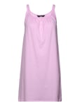 Lauren Ralph Lauren Homewear Lrl Double Strap Button Gown Rosa