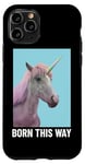 Coque pour iPhone 11 Pro Licorne Born This Way
