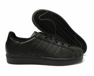 Adidas Kids Childrens Superstar Trainers Sports Sneakers Black