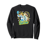 Barbie - Retro Western Cowgirl With Horse And Heart Sweatshirt