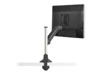Chief Kontour Dynamic Column Single Arm Desk Mount - Single Monitor - Black - Monteringssats (vridbar arm, gränssnittspanel, bordsfäste, stång) - för LCD-display - aluminium - svart - skärmstorlek: 10-30