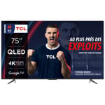 TV TCL 75C641 4K QLED avec Google TV Game Master